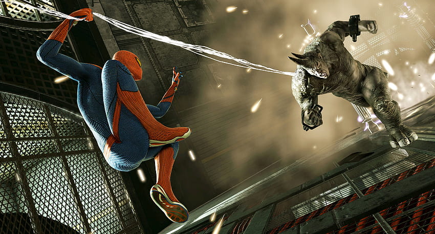 Spiderman vs Rhino, marvel rhino HD wallpaper | Pxfuel