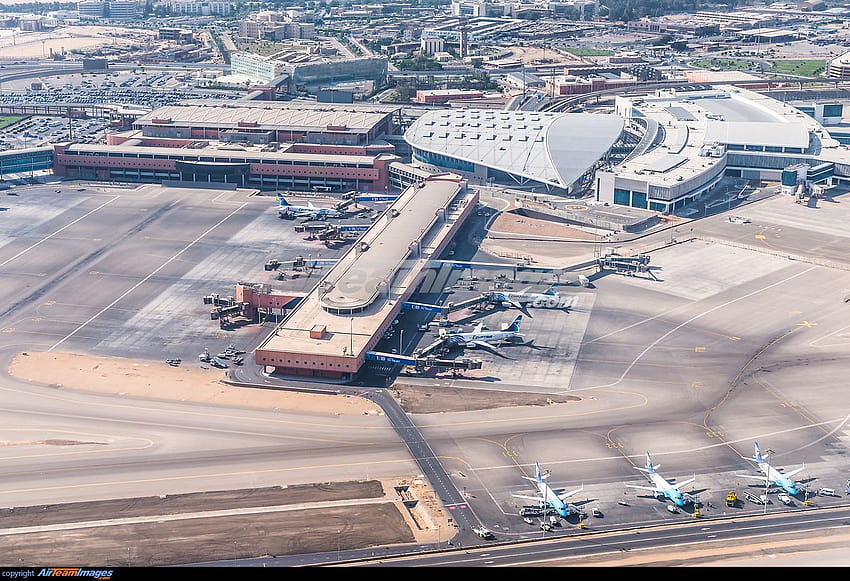 Internationaler Flughafen Kairo HD-Hintergrundbild