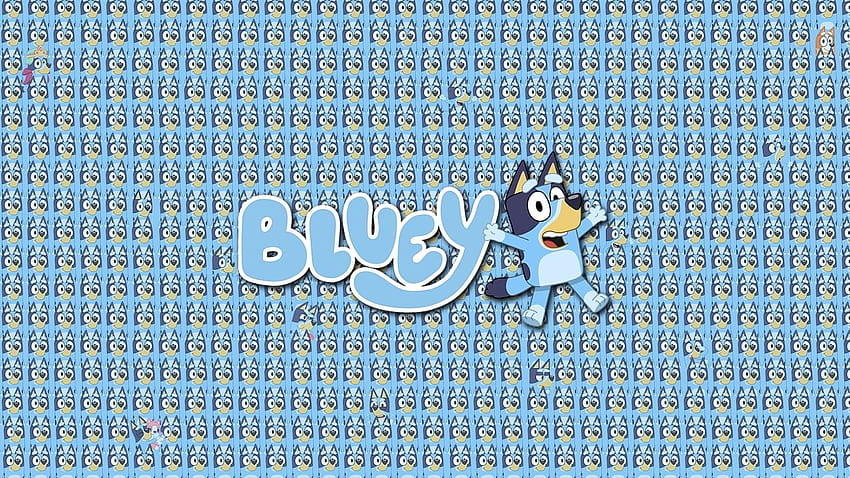 süßer Bluey HD-Hintergrundbild