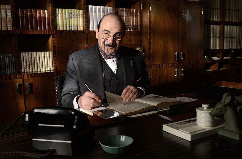 Poirot actors: from David Suchet to Kenneth Branagh, the stars who've played Agatha Christie's detective, hercule poirot HD wallpaper