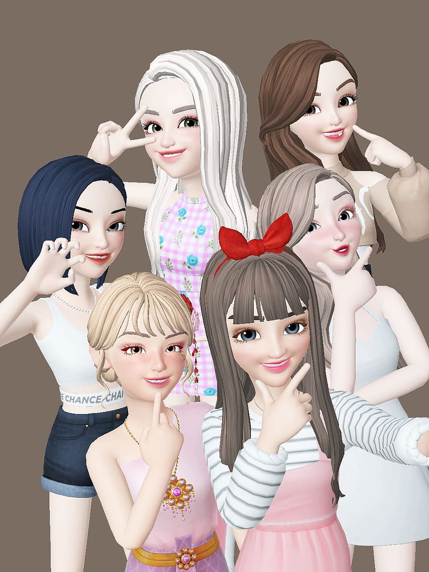 Los Likes De Lucia on Zepeto and Friends, 6 friends HD phone wallpaper