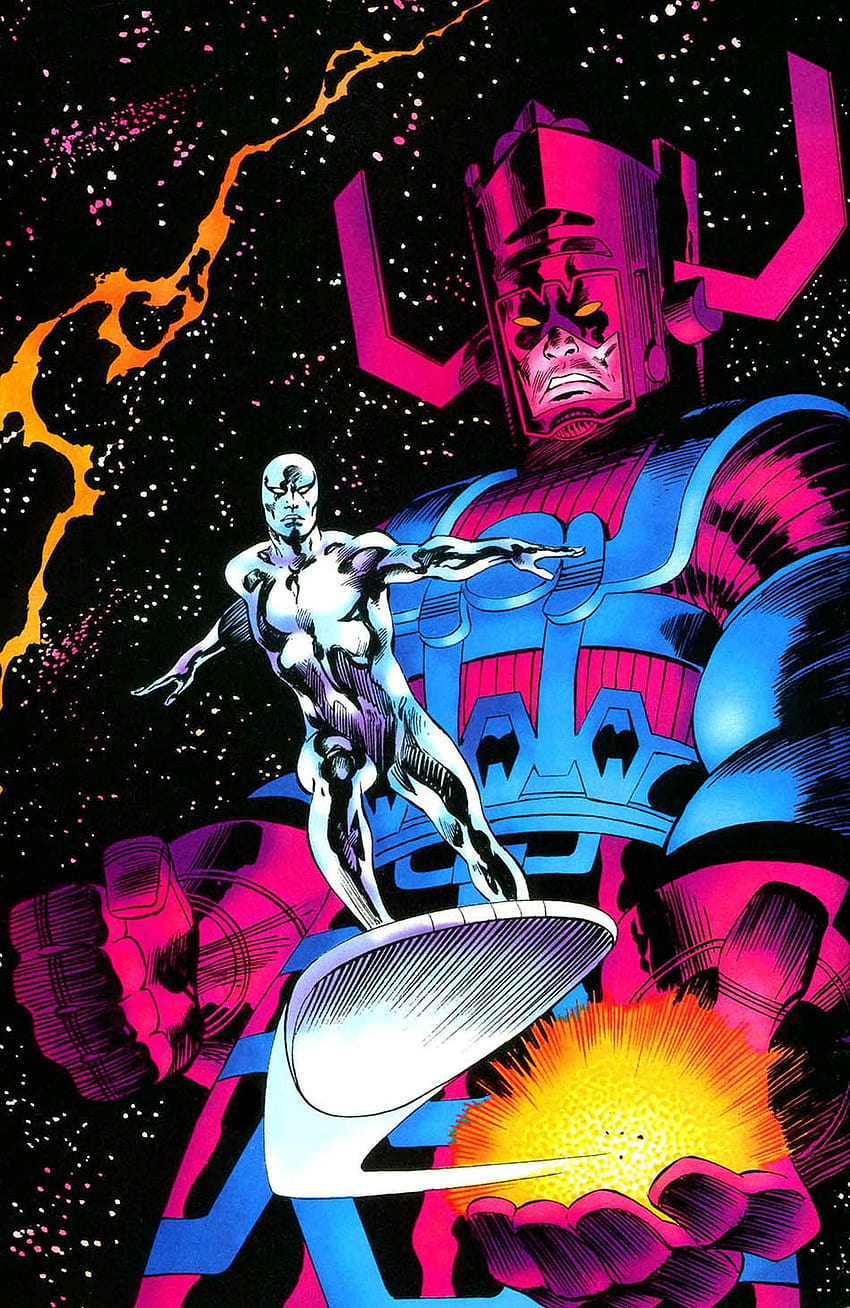 My current Blackberry . Galactus and The Silver Surfer by, marvel galactus HD phone wallpaper