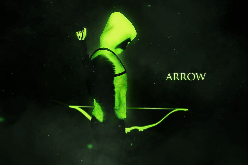 7 Green Arrow, arrow symbol HD wallpaper