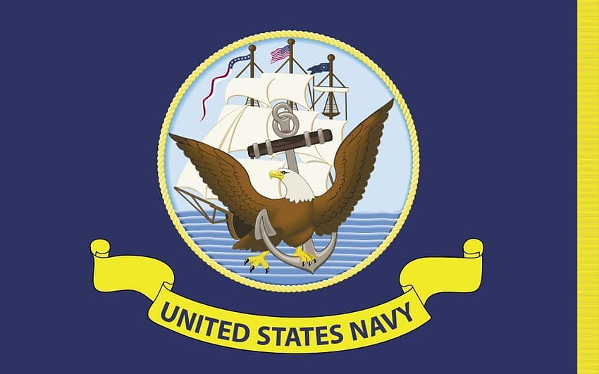 Grupa marynarki wojennej Stanów Zjednoczonych, logo marynarki wojennej Tapeta HD