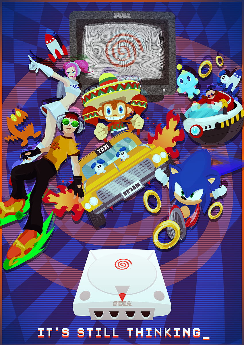 SEGA Dreamcast” HD phone wallpaper