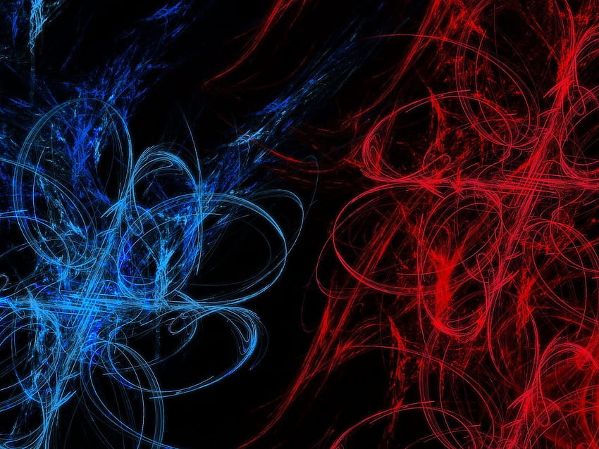 yellow red and blue mix design HD wallpaper