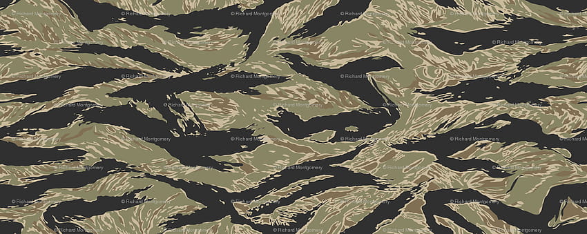 Vietnam-Tigerstreifen-Camouflage HD-Hintergrundbild