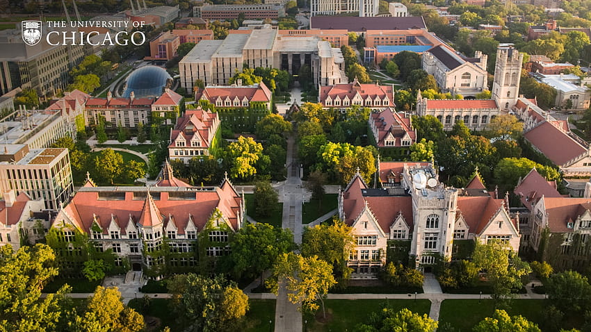 Campus-Zoom-Hintergründe, Universität von Chicago HD-Hintergrundbild