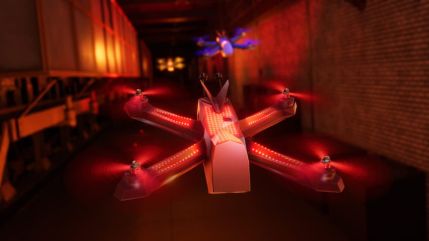 PLAY, drone racing league simulator HD wallpaper