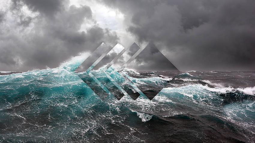 Rough seas : r/ HD wallpaper
