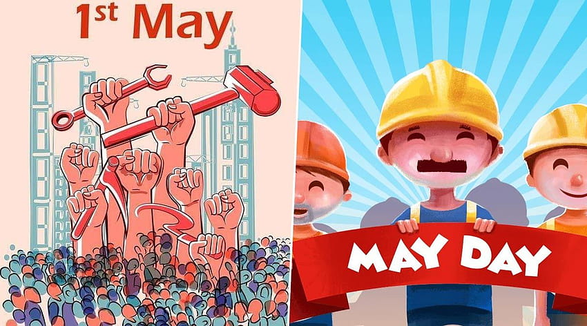 May Day, Hari Buruh Internasional dan Hari Buruh Keinginan dan Pesan Trend Online: Twitterati Bagikan Kutipan Indah dan pada 1 Mei 2020! Wallpaper HD
