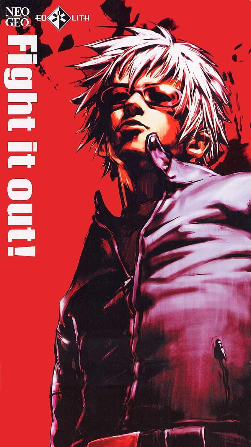 Phone made out of KOF 2000 arcade flyer : kof, the king of fighters iphone HD phone wallpaper