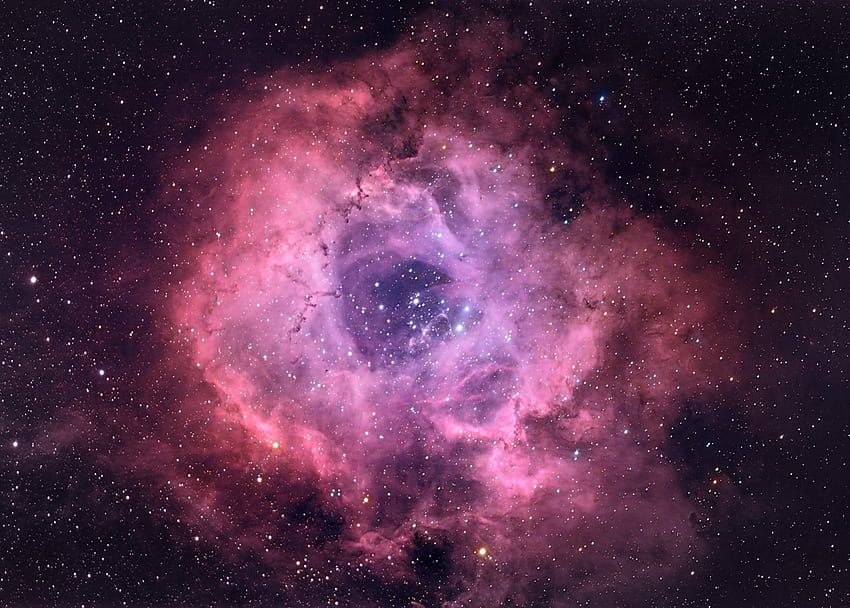 1 Nebulosa roseta fondo de pantalla