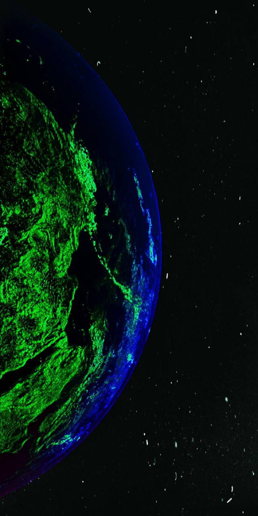 Neon Earth by millamandc2, neon world HD phone wallpaper | Pxfuel