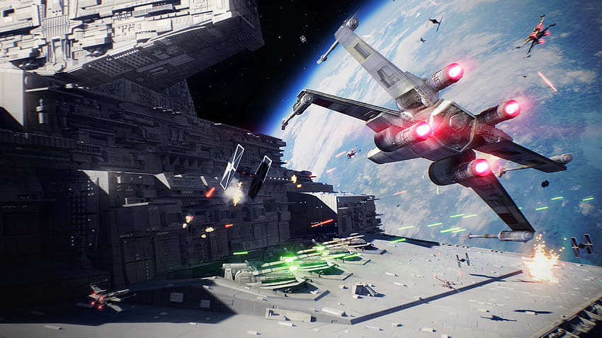 11 Star Wars Space Battle, films de batailles spatiales Fond d'écran HD