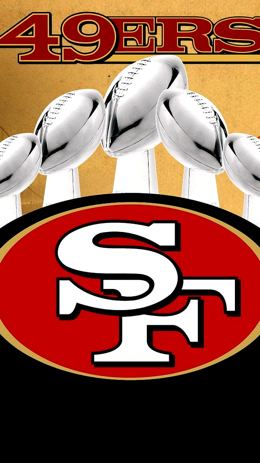 สกรีนเซฟเวอร์ iPhone San Francisco 49ers, 49ers ซูเปอร์โบวล์ วอลล์เปเปอร์โทรศัพท์ HD