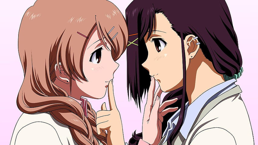 Top 20 Best Yuri Anime Series – Recommend Me Anime, yuri anime kiss HD wallpaper