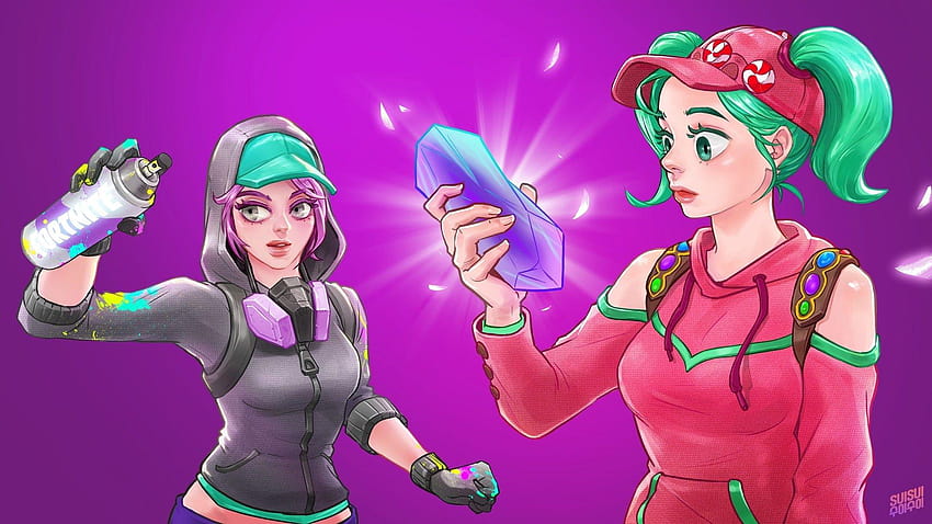 Fortnite Battle Royale, zoey fortnite HD wallpaper