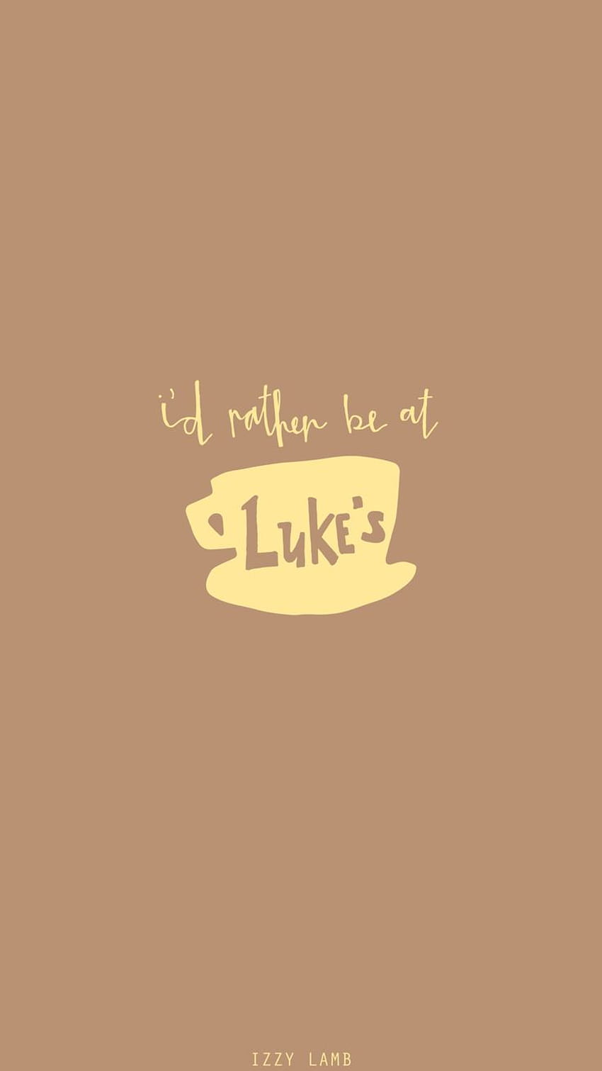 I'd Rather Be At Luke's, rory gilmore HD phone wallpaper