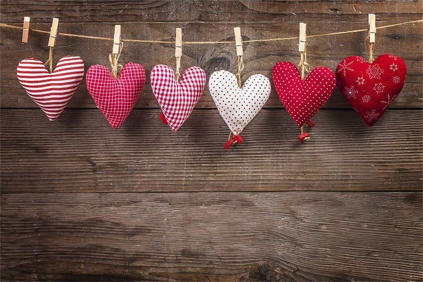 Rustic Hearts, rustic valentine day HD wallpaper