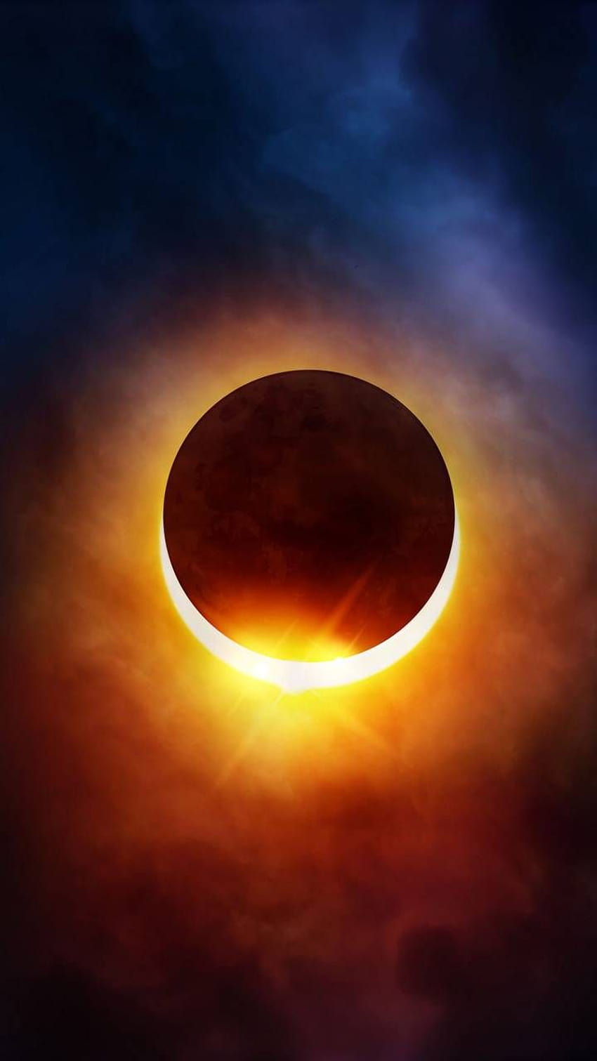 gerhana matahari 3 oleh philvb wallpaper ponsel HD