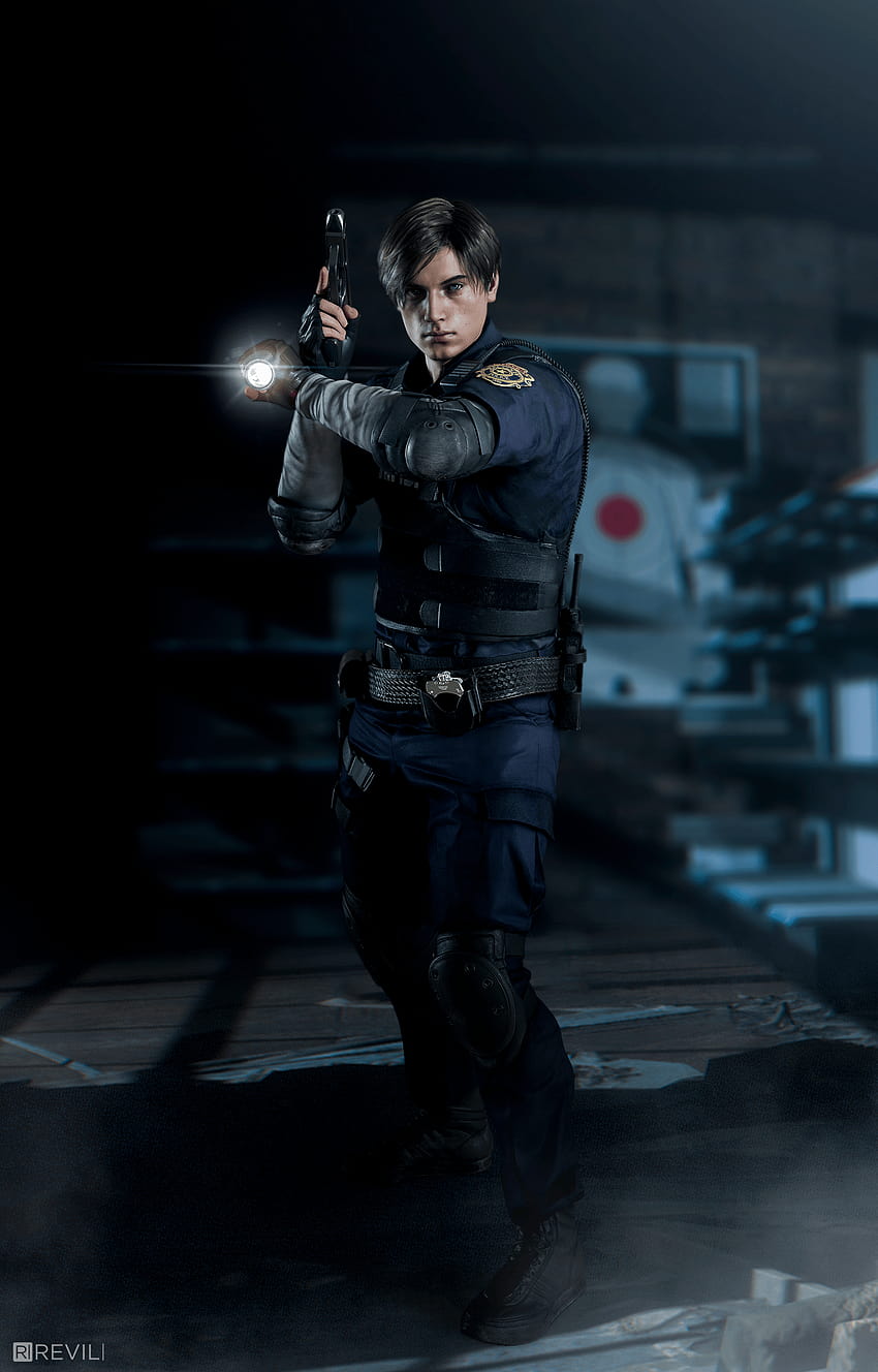 Resident Evil 2 Remake, android jahat penduduk wallpaper ponsel HD