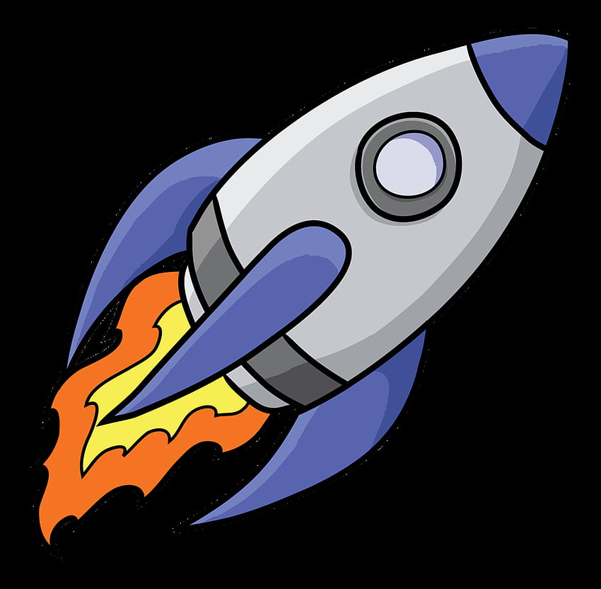퍼블릭 도메인 로켓선 클립 아트, 우주선 만화 사용 HD 월페이퍼