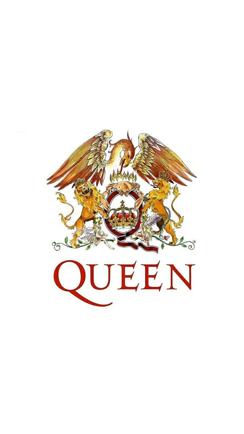 Logo Queen, królowa zespołu Tapeta na telefon HD