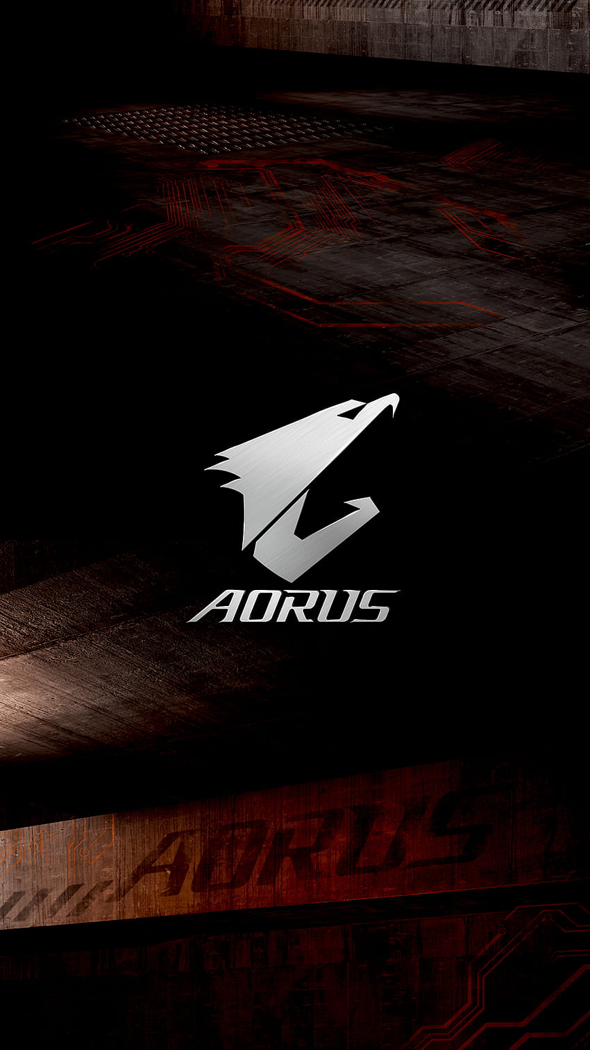 Aorus HD-Handy-Hintergrundbild