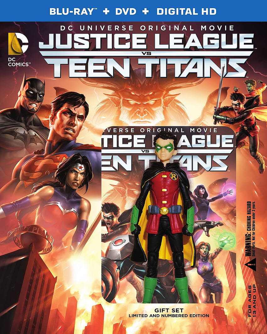 Justice League Vs. Teen Titans , Movie, HQ Justice, titans poster HD phone wallpaper