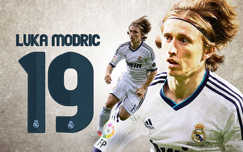 Luka Modrić Real Madrid Exklusiv, luka modric HD-Hintergrundbild