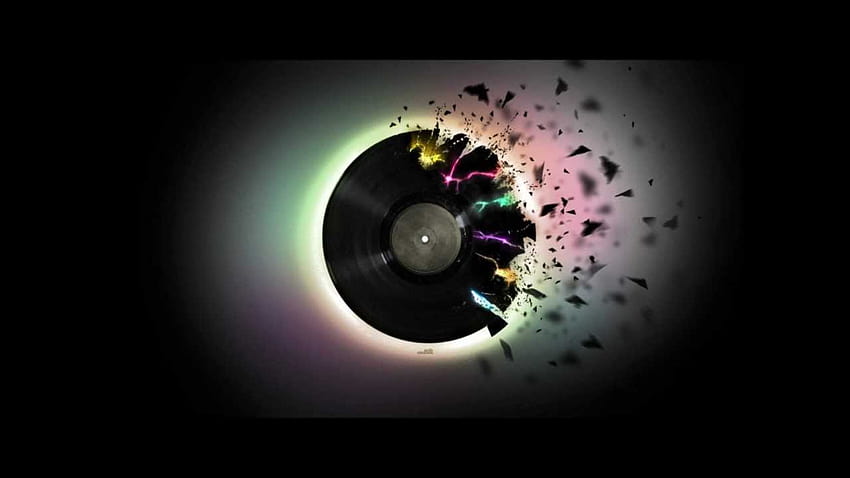 Musik-Remix, Musikbanner HD-Hintergrundbild