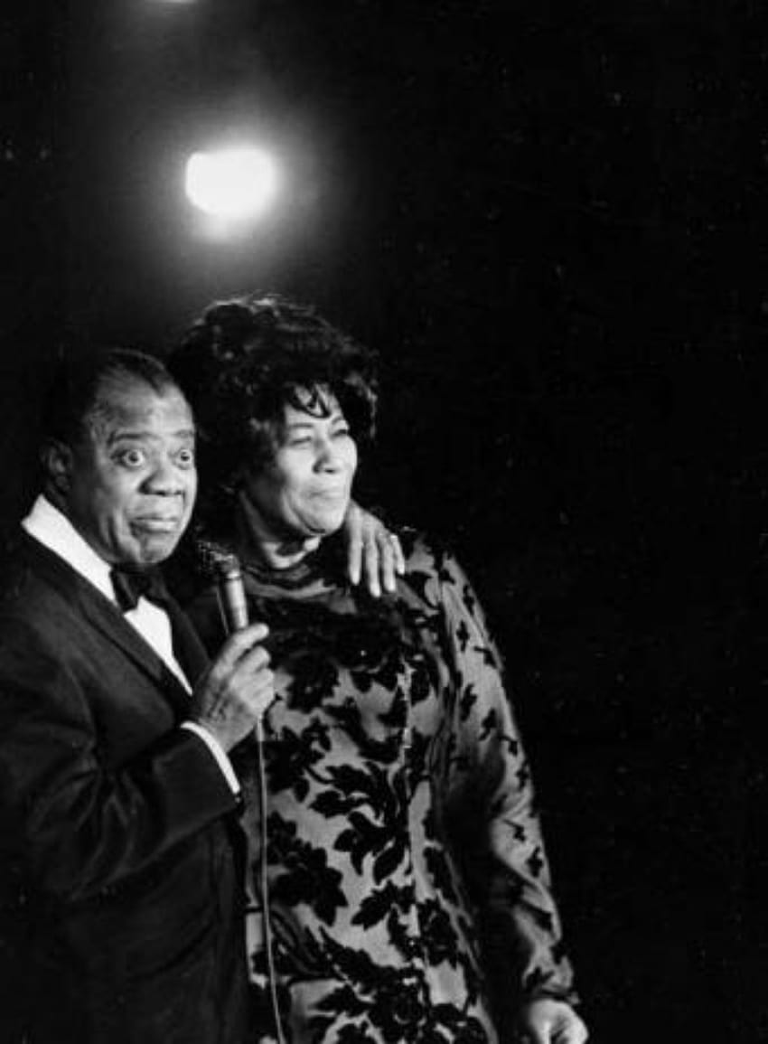 Ella Fitzgerald & Louis Armstrong, ella fitzgerald and louis armstrong HD phone wallpaper