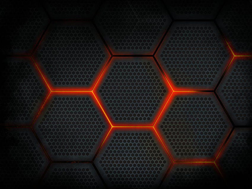 Hex Grid design 2 by RoyEmmen HD wallpaper