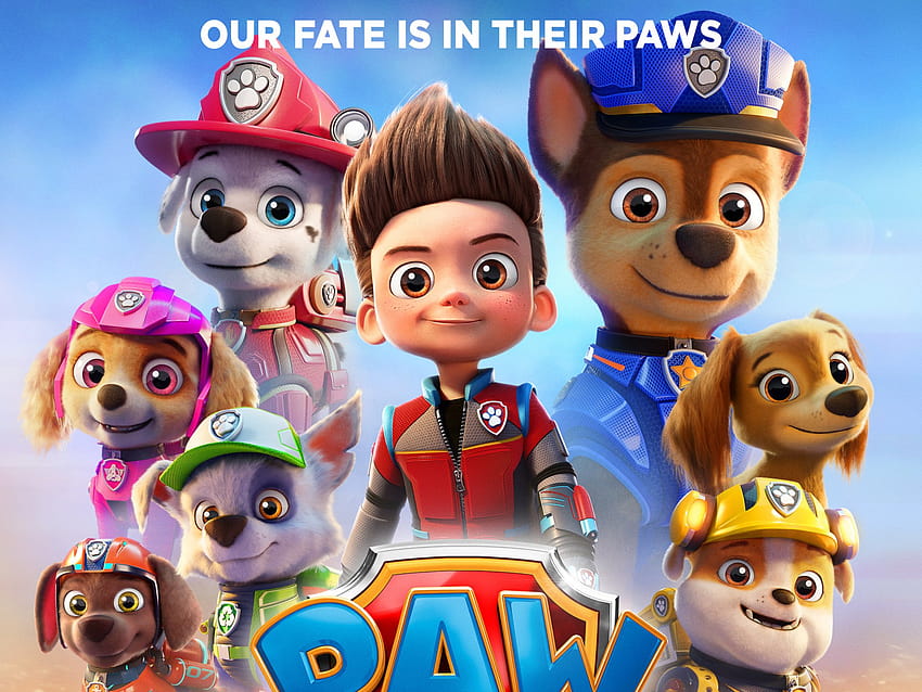 2 Paw Patrol: The Movie, all paw patrol HD wallpaper