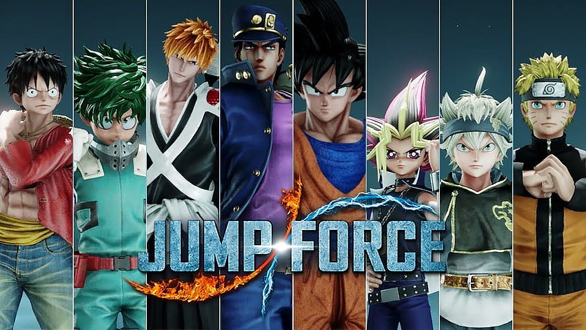 Jump Force, shonen jump anime ps4 papel de parede HD