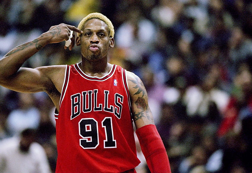 Dennis Rodman, NBA, Bola Basket, Chicago Bulls, Detroit Pistons Wallpaper HD