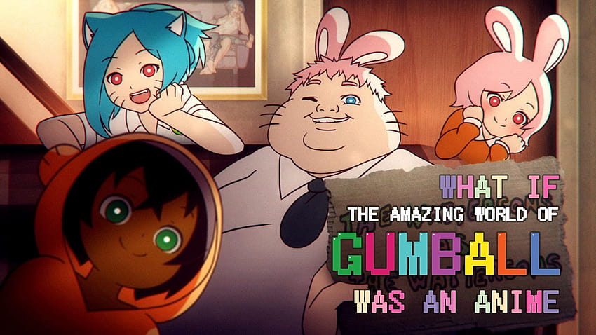 What if, gumball anime HD wallpaper