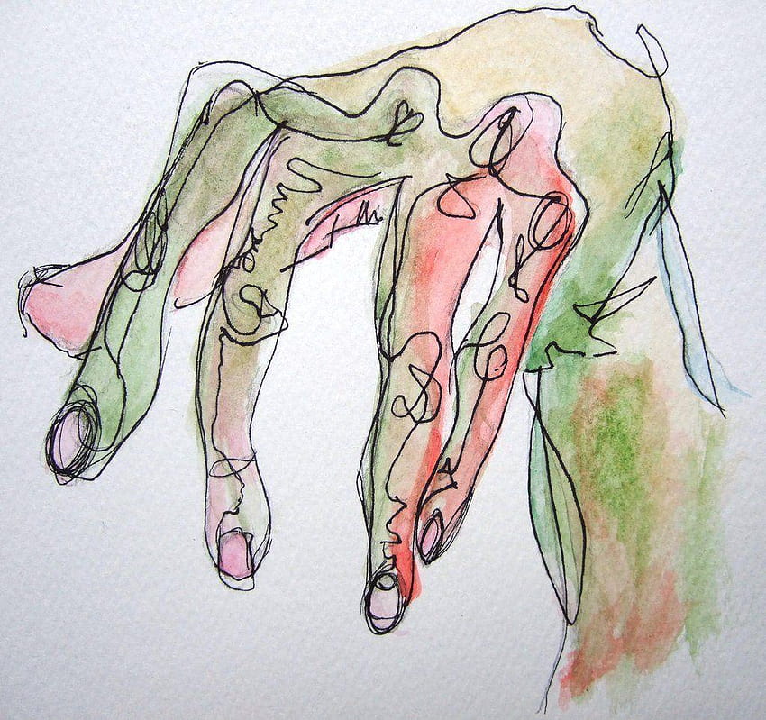 Egon Schieles Hand II von 101gleek101 HD-Hintergrundbild