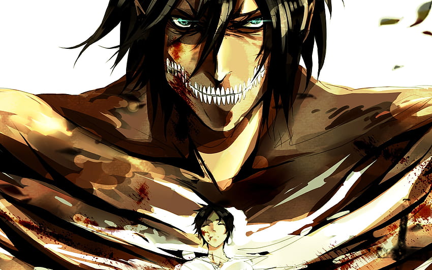 Manga Themes: Attack On Titan Eren, eren colossal titan HD wallpaper