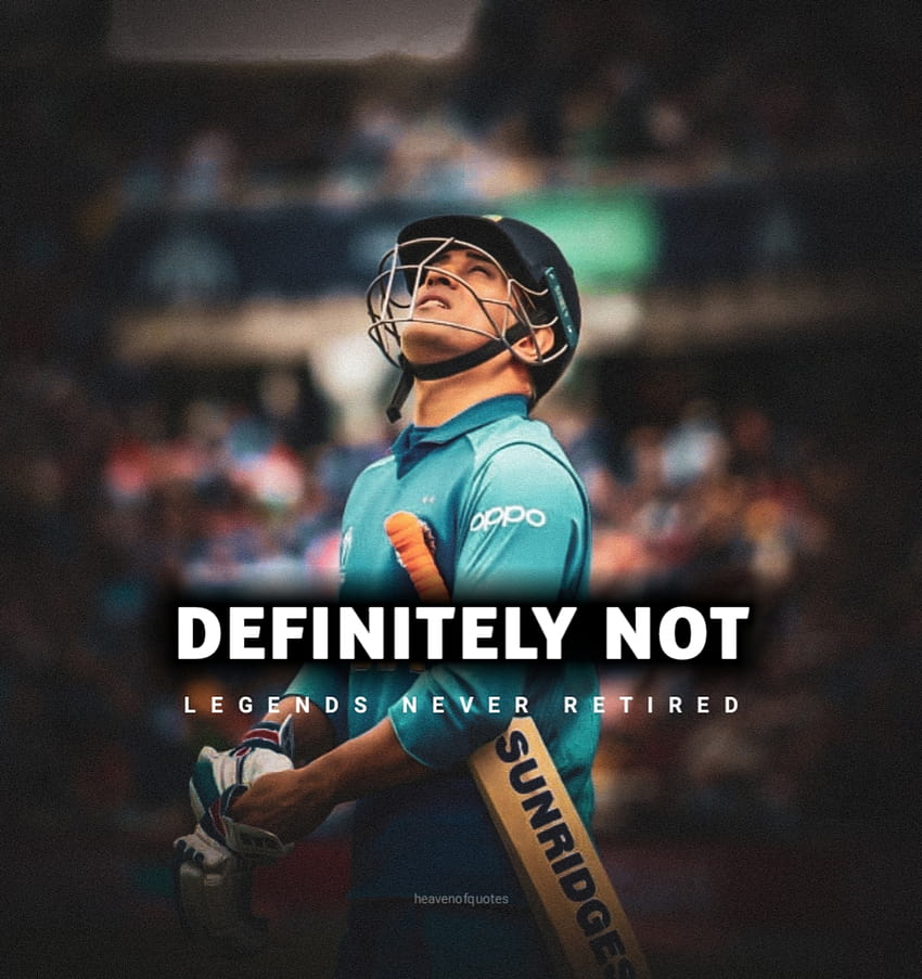 Best motivational and inspirational M S Dhoni Quotes and HD phone wallpaper  | Pxfuel
