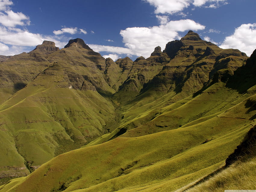Drakensberg Mountains, Cathedral Peak ❤ for, lesotho HD wallpaper