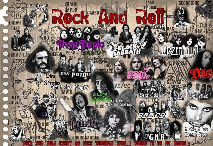 Rock N Roll 50&, rock and roll HD wallpaper