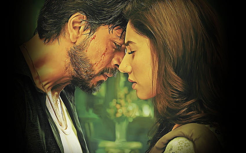 Shah Rukh Khan et Mahira Khan Raees, Shah Rukh Khan Raees Fond d'écran HD