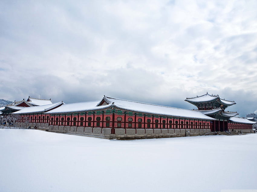 Gyeongbokgung Palace Winter Ultra Backgrounds for U TV : & UltraWide