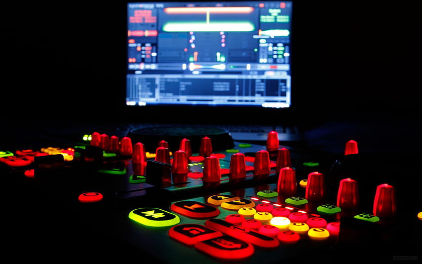 DJ Music Group, pioneer turntable HD wallpaper