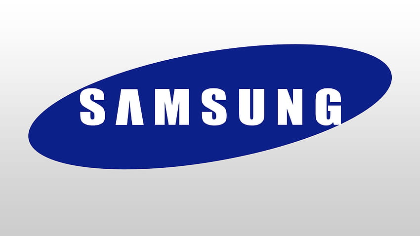 logotipo de samsung, logotipo de tv led de samsung fondo de pantalla