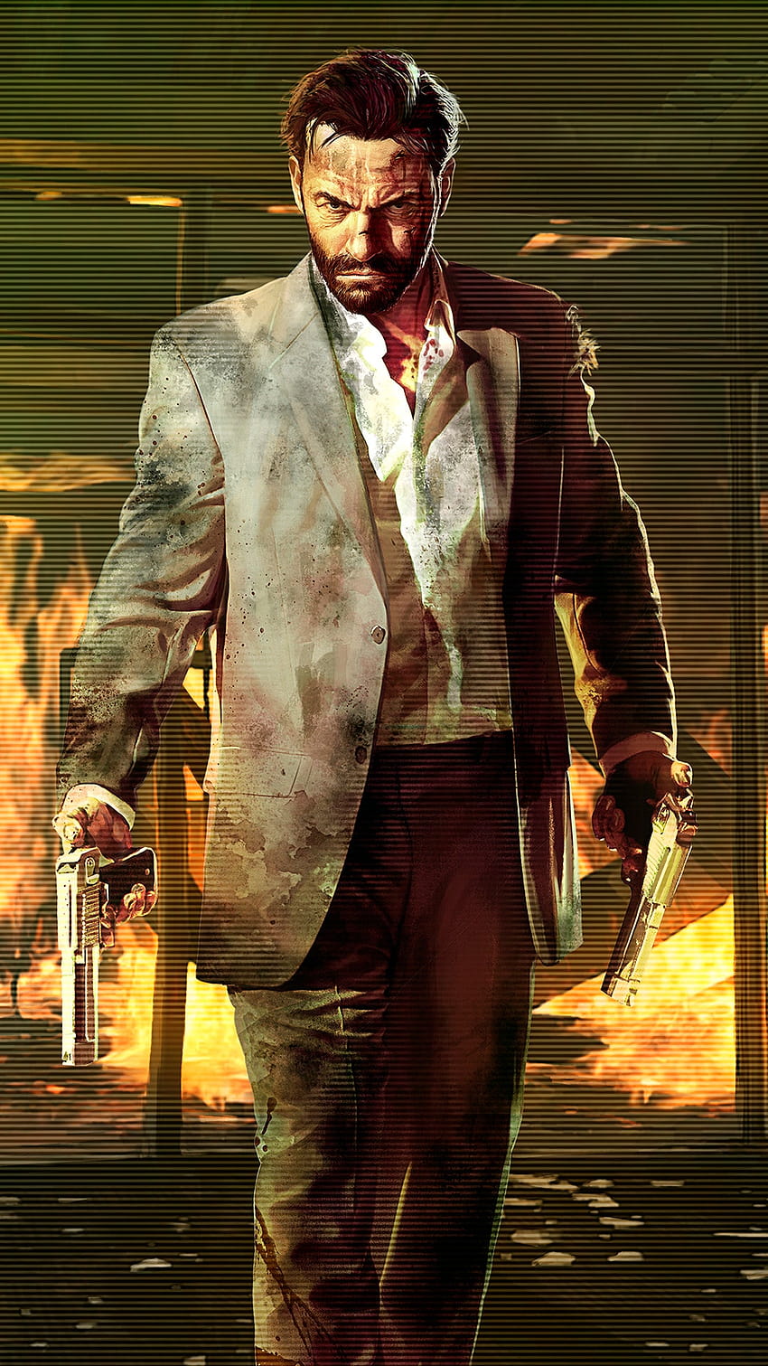 Max Payne 3: Zehn Jahre später die unerzählte Geschichte von Rockstars letztem großen Dritten, Max Payne 3 Mobile HD-Handy-Hintergrundbild