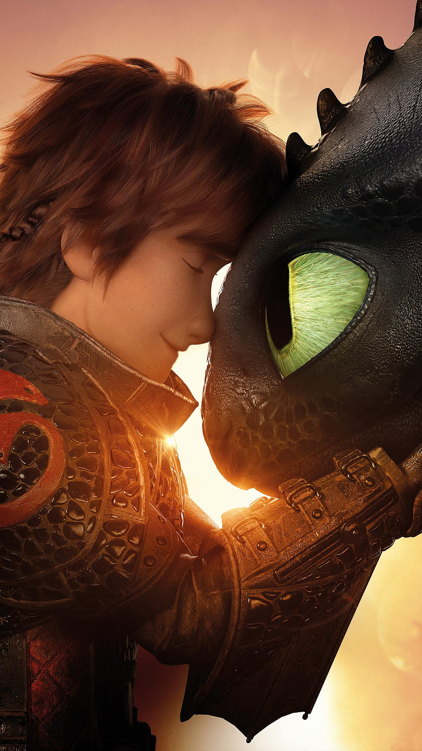 Hiccup Night Fury Toothless How To Train Your Dragon 3, phone how to train your dragon HD phone wallpaper