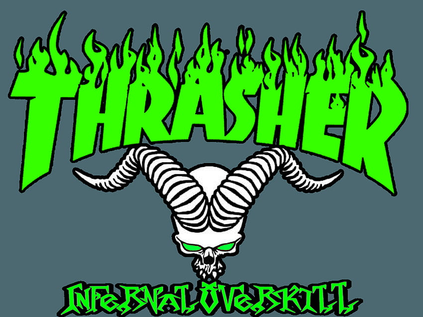 logo thrasher Wallpaper HD